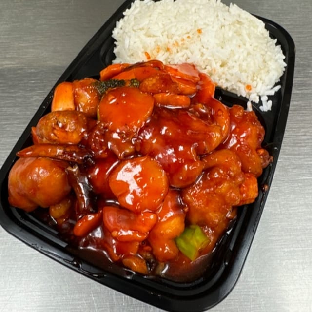 Three Happiness Shrimp.