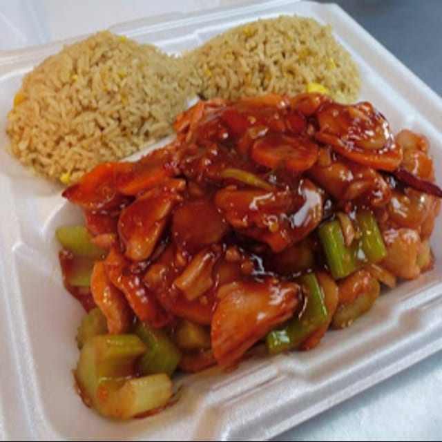 Chicken in Hot Garlic Sauce.